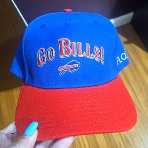 Go Bills Baseball Cap NFL Buffalo Bills Football Adjustable Hat NWOT